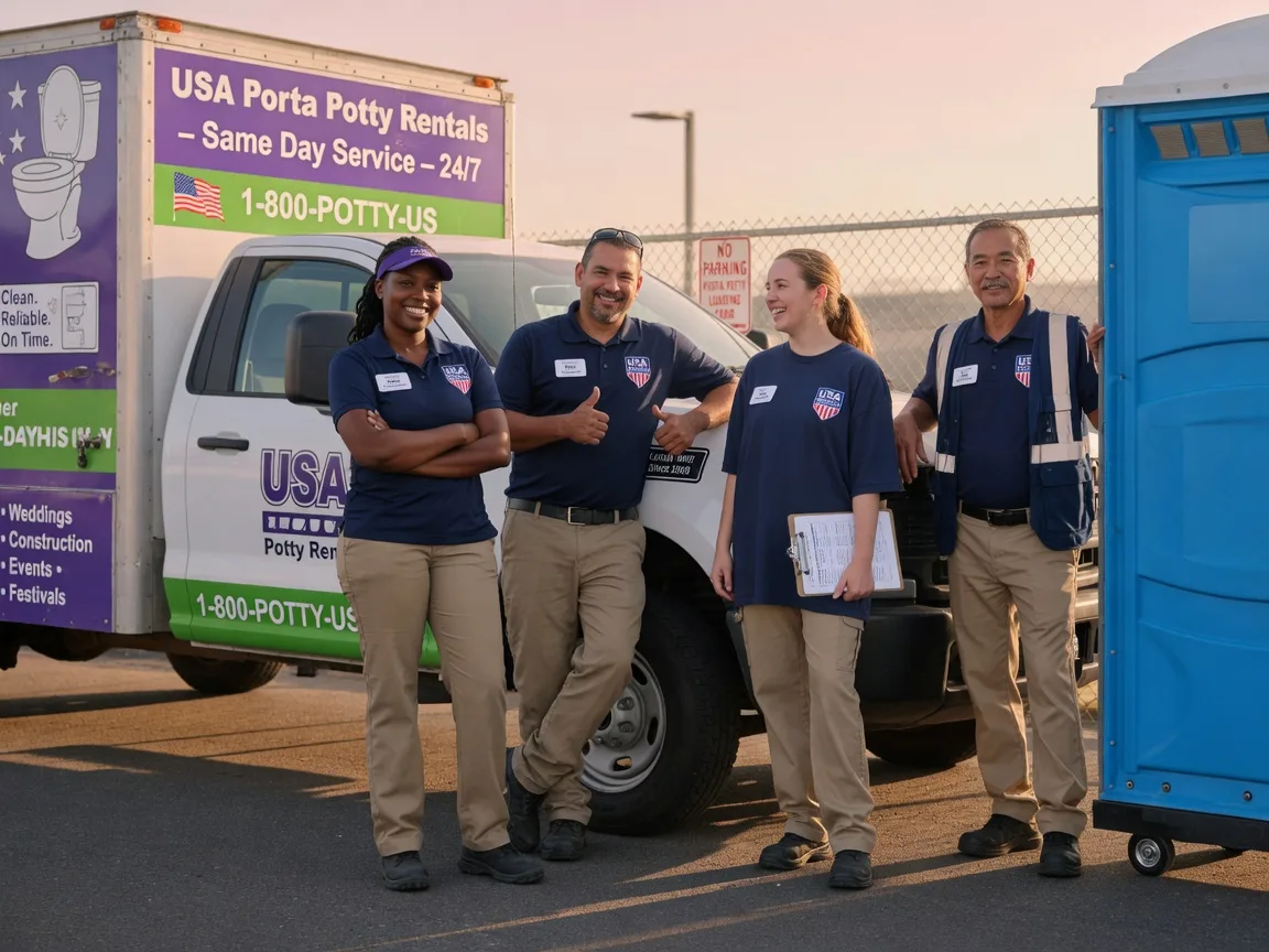 Porta Potty Rental company in Pecatonica, IL