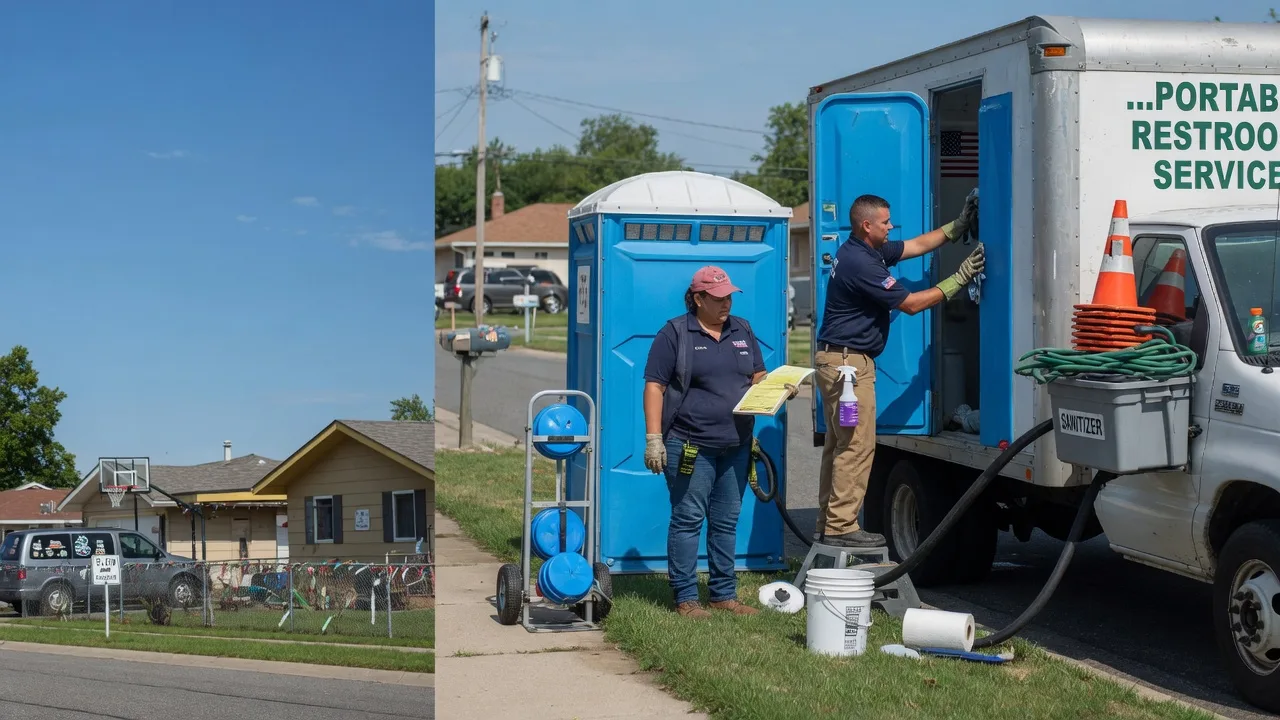 Portable Toilet Rental in Pecatonica, IL near me